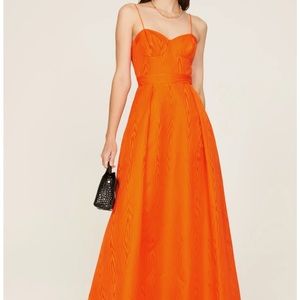 Rebecca Vallance Carmelita Gown Orange